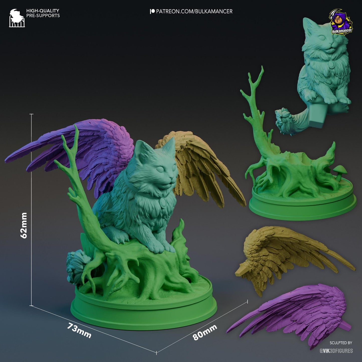 Tara 3D Printed Resin Figurine | 8k Garage Kit [By Bulkamancer] UNPAINTED!
