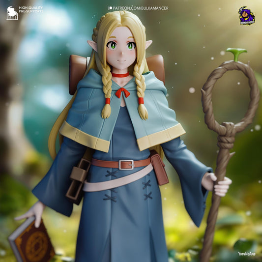 Marcille 3D Printed Resin Figurine | 8k Garage Kit [By Bulkamancer] UNPAINTED!
