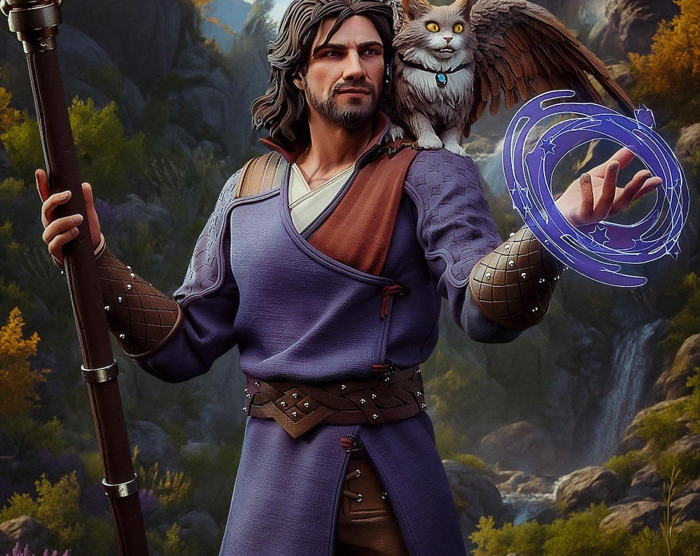 Gale 3D Printed Resin Figurine | 8k Garage Kit [By Bulkamancer] UNPAINTED!